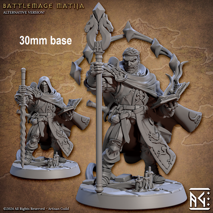 Battlemage Matija (Male Human Sorcerer)