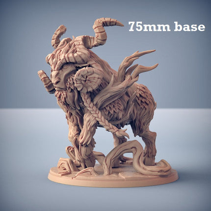 Faenarion the Luxuriant (Forest Spirit Beast, With or Without Mounted Druid)