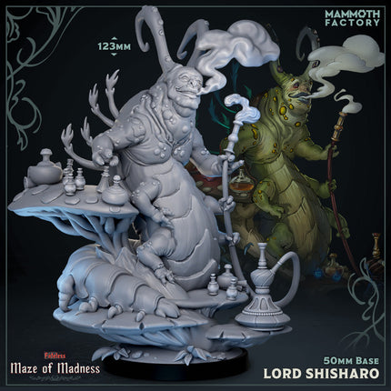 Lord Shisharo (Giant Hookah Smoking Caterpillar)