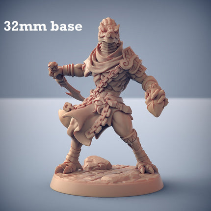 Nagarot Thrall: Sculpt C (Male Yuan-ti Warrior)