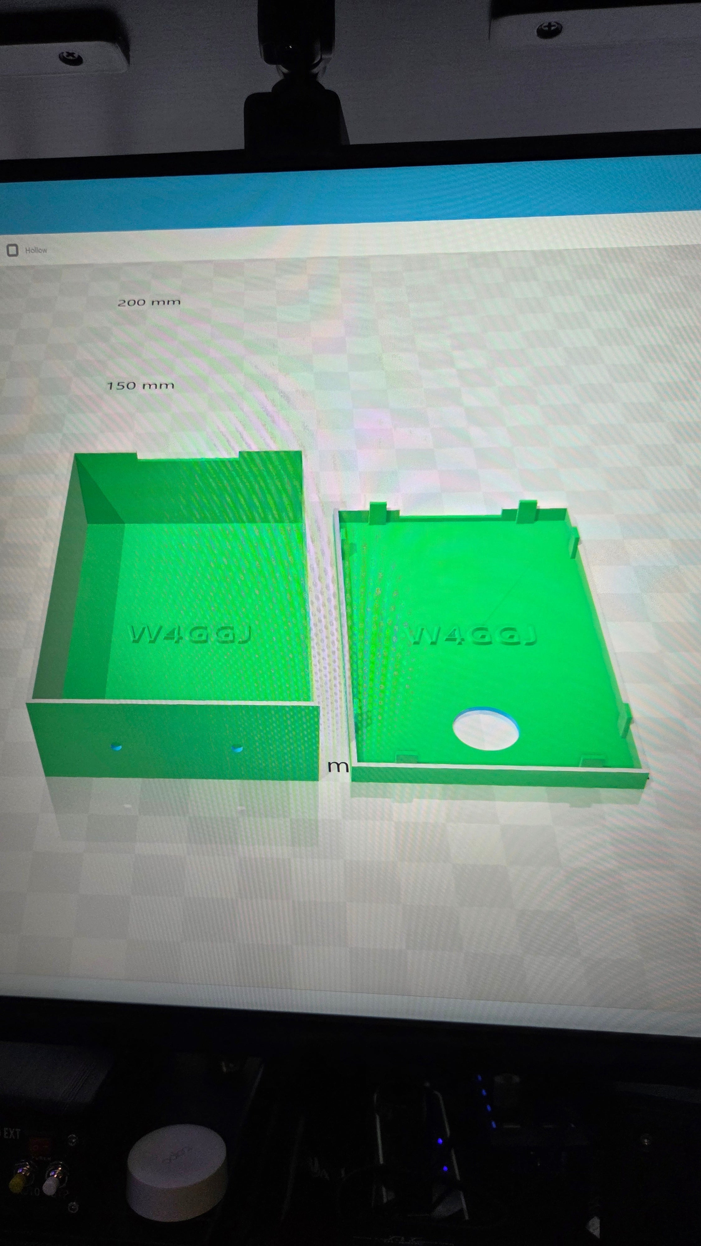 3D Printed Ladder Line Connection Box