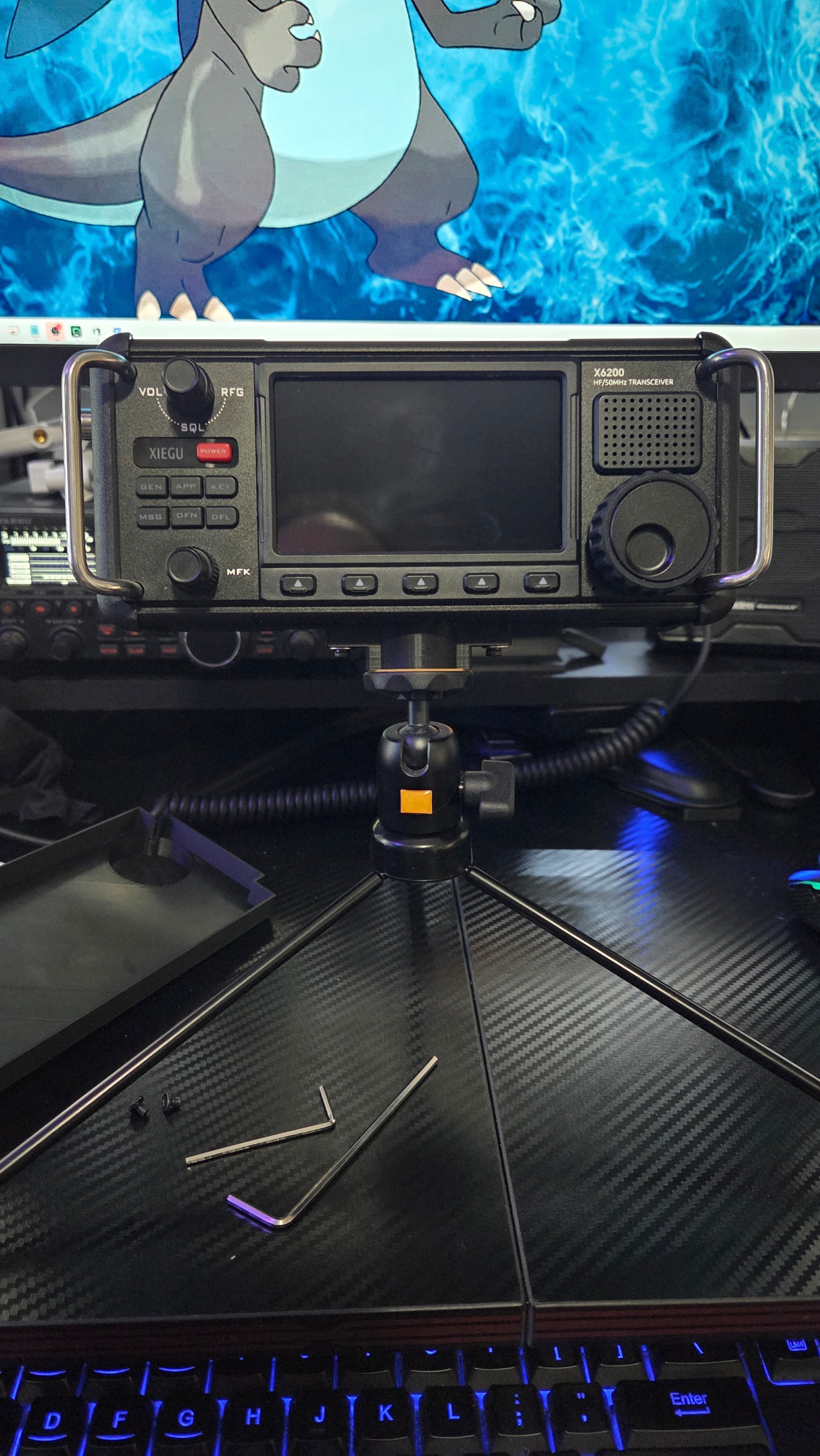3D Printed Tripod Mount for Xiegu x6200