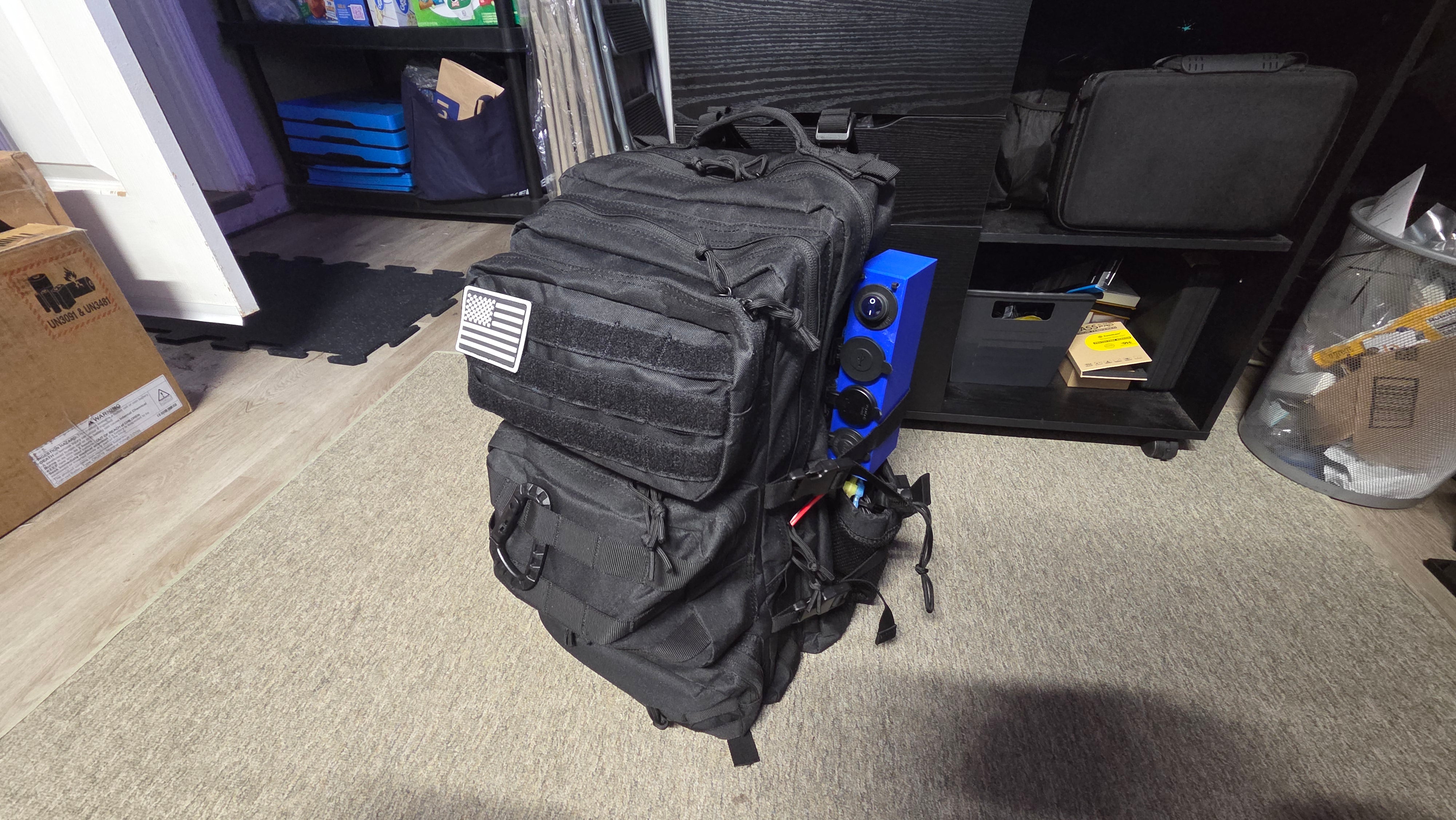 The POTA Power Pack: Built-In 16Ah Battery in a Tactical Backpack