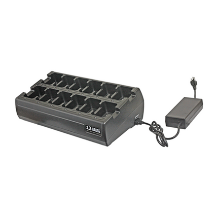 Atlantic Radio 12-Gauge Multi-Unit Rapid Charger | 12-Pocket Base