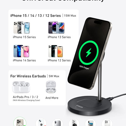 Anker MagGo Wireless Charger (2-in-1 Stand) BOA