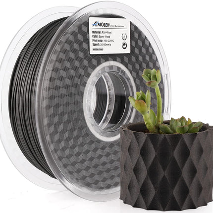 PLA Wood 1.75mm, 1KG/2.2LB