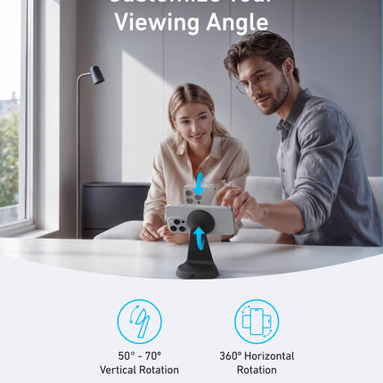 Anker MagGo Wireless Charger (2-in-1, Dock Stand) with USB-C Cable BOA