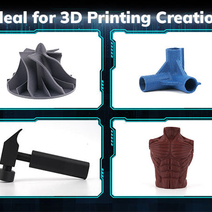 PLA Carbon Fiber Variety Pack (4x200g) - 1.75MM