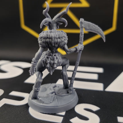 Kzara, Gobor Priestess (Female Capra Cleric)