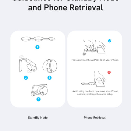 Anker MagGo Wireless Charging Station (3-in-1, Foldable Pad)