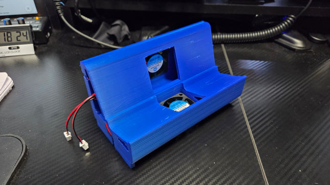 Xiegu x6100/x6200 Desk Stand w/ Cooling