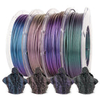 Starry Sky Dark Purple/Green/Blue/Fuchsia / U.S. to U.S.