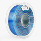 Silk Gradient Blue Green Purple / U.S. to U.S.