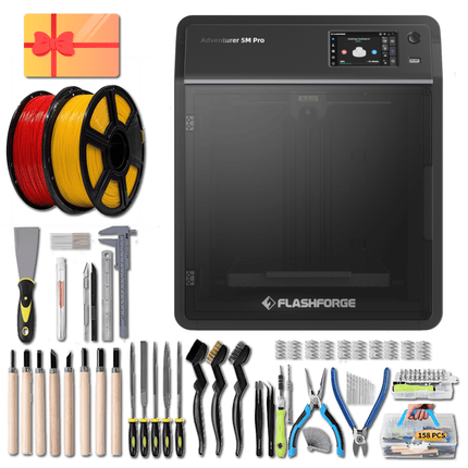 FlashForge Adventurer 5M Pro 3D Printer Maker Bundle