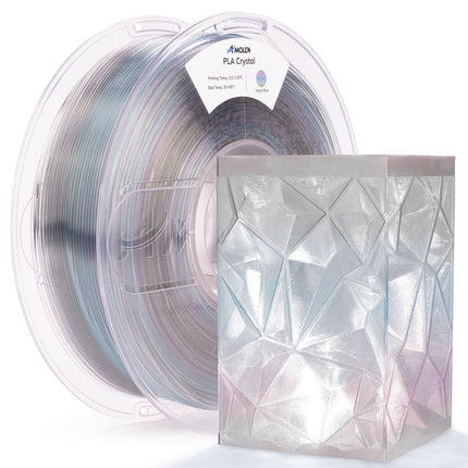 PLA Crystal-Transparent 1.75mm, 1KG/2.2LB
