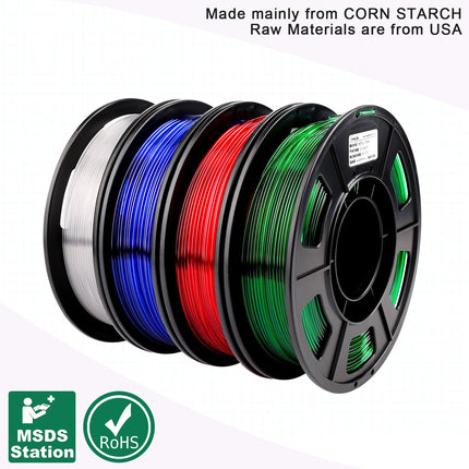PETG Transparent Variety Pack (4x250g)