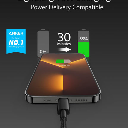 Anker <b>331</b> USB-C to Lightning Cable