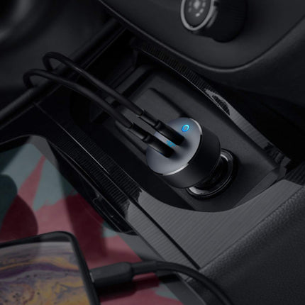 Anker <b>PowerDrive III</b> Duo USB-C Car Charger