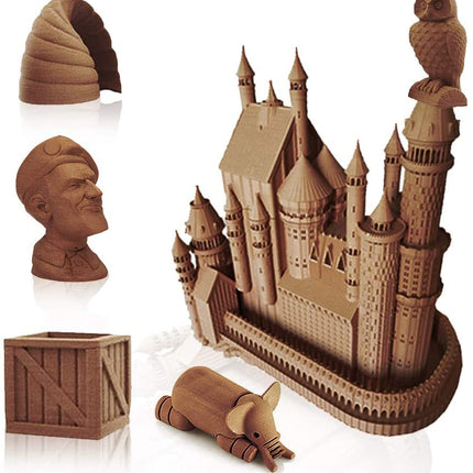 PLA Wood 1.75mm, 1KG/2.2LB