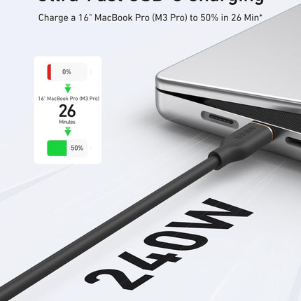 Anker <b>643</b> USB-C to USB-C Cable (Flow, Silicone)