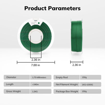 PLA+ High Speed 1.75mm, 1KG/2.2LB