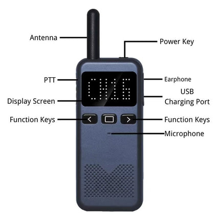 Ruyage Radio Analog Signal Walkie-Talkie(RY13)