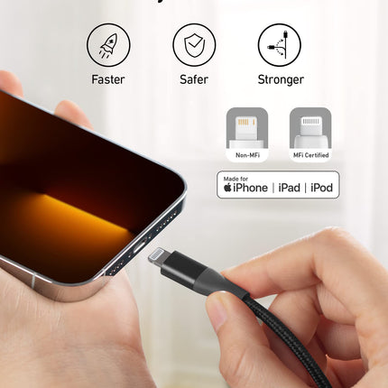 Anker <b>551</b> USB-A to Lightning Cable (3 ft / 6 ft / 10 ft)