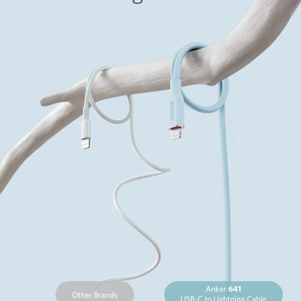 Anker <b>641</b> USB-C to Lightning Cable (Flow, Silicone)