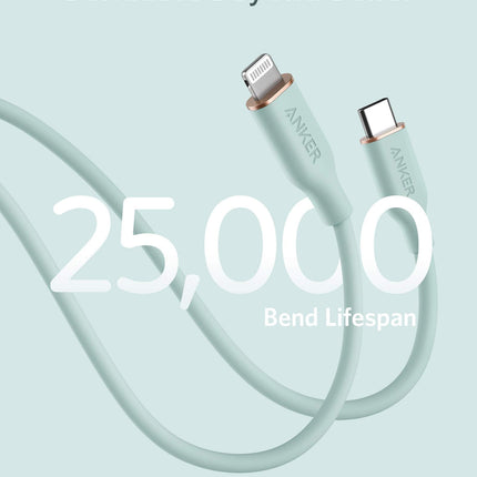 Anker <b>641</b> USB-C to Lightning Cable (Flow, Silicone)