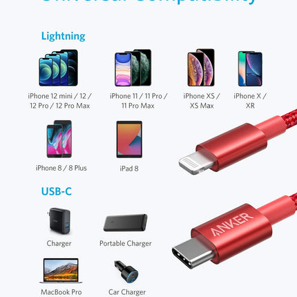 Anker <b>331</b> USB-C to Lightning Cable