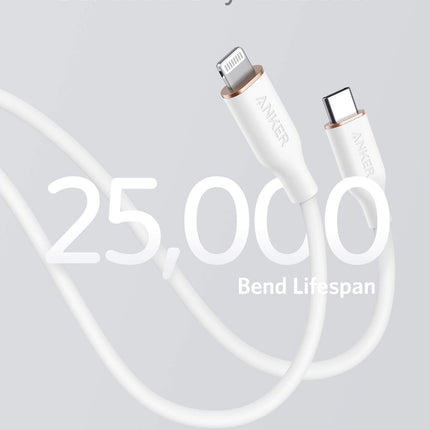 Anker <b>641</b> USB-C to Lightning Cable (Flow, Silicone)