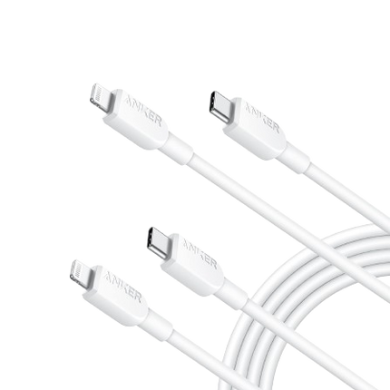 Anker <b>310</b> USB C to Lightning Cable (6 ft, 2pack)