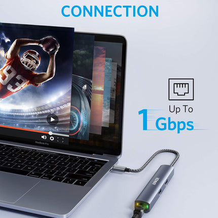 Anker <b>543</b> USB-C Hub (6-in-1, Slim)