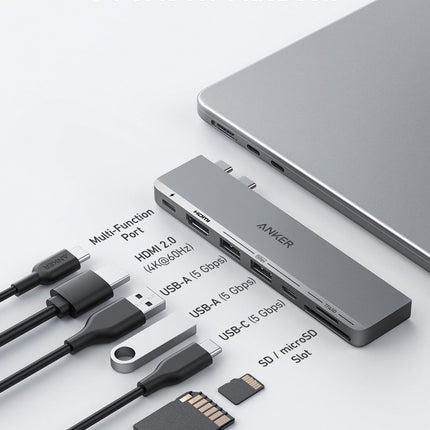 Anker <b>547</b> USB-C Hub (7-in-2, for MacBook)