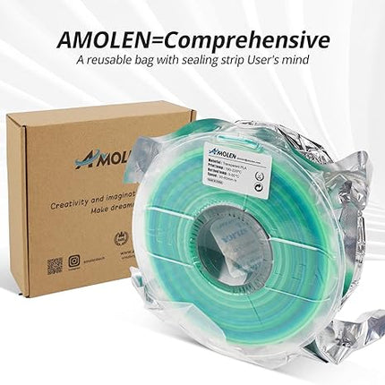 PLA Crystal-Transparent 1.75mm, 1KG/2.2LB