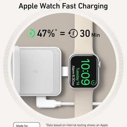 Anker MagGo Wireless Charging Station (Foldable 3-in-1)