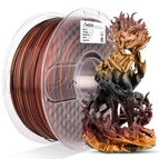 Silk Black & Shiny Red Gold / U.S. to U.S.