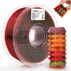 Red Green Purple Orange Translucent Rainbow / U.S. to U.S.