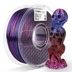 Silk Blue Purple & Shiny Red / U.S. to U.S.