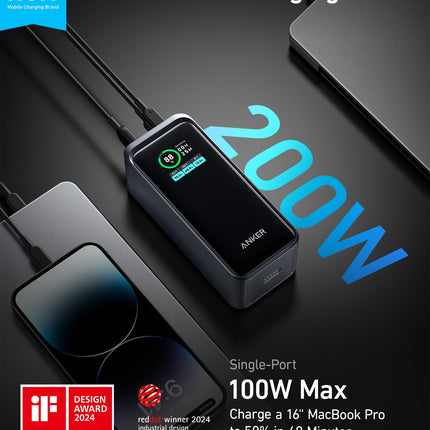 Anker Prime Power Bank (20K, 200W)