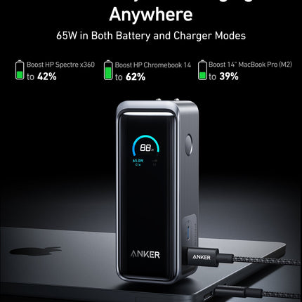 Anker Prime Power Bank (9.6K, 65W, Fusion)