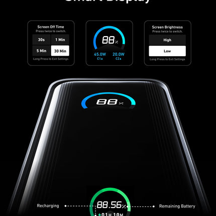 Anker Prime Power Bank (9.6K, 65W, Fusion)