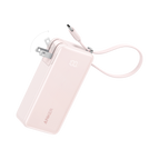 Built-In USB-C Cable / Pastel Pink