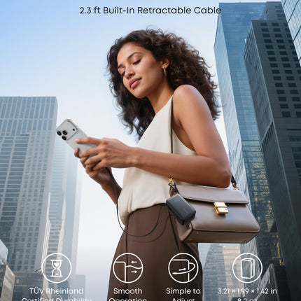 Anker Nano Power Bank (10K, 45W, Built-In Retractable USB-C Cable)