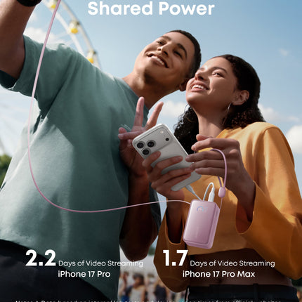 Anker Nano Power Bank (10K, 45W, Built-In Retractable USB-C Cable)