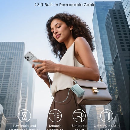 Anker Nano Power Bank (10K, 45W, Built-In Retractable USB-C Cable)