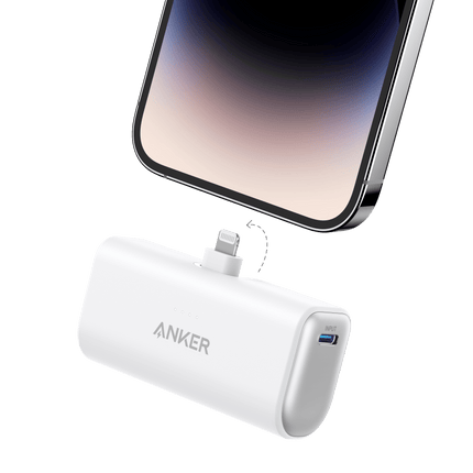 Anker Nano Power Bank (12W, Built-In Lightning Connector)