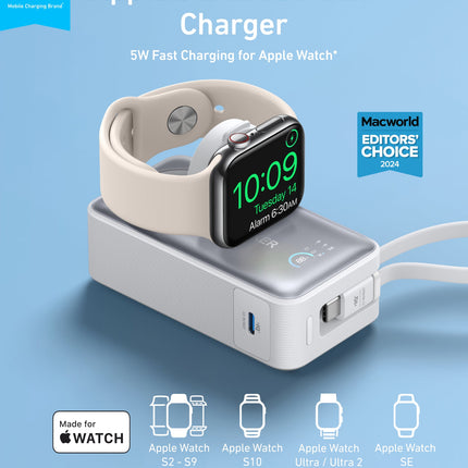 Anker MagGo Power Bank (10K, 35W, For Apple Watch)