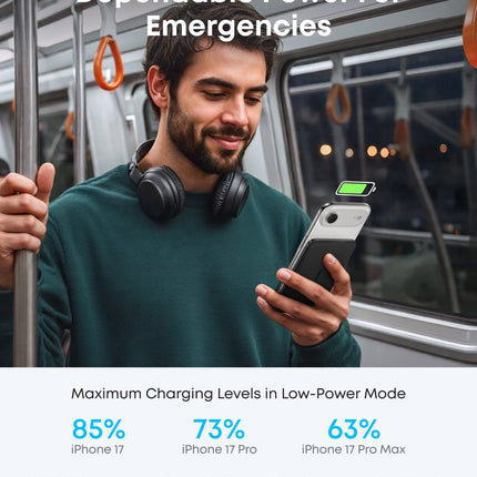 Anker Nano Power Bank (5K, MagGo, Slim)