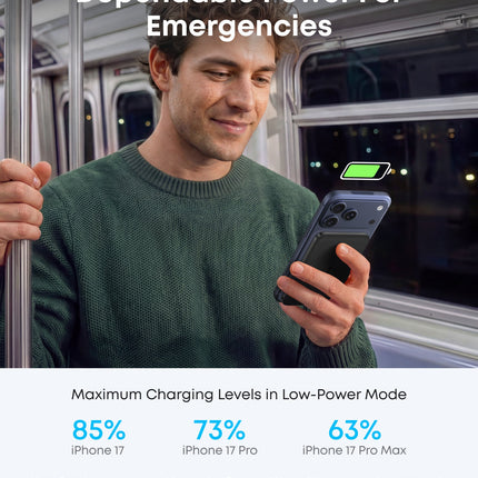 Anker Nano Power Bank (5K, MagGo, Slim)